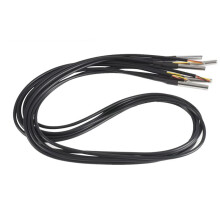 100Pcs Waterproof DS18B20 Temperature Sensor, Digital Temperature Thermal Cable Temperature (-55- +125) - 1 Meter