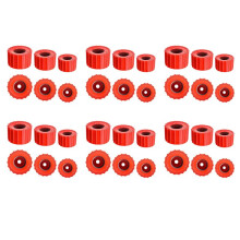 36 PièCes Cure-Pipes en Cuivre, Plombier de Taille Pratique, Brosse de Nettoyage de Tube pour Cuivre, Cure-Pipe en Cuivre (3 Tailles)