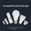 2X Multi-Interface Test Lamp Holder 12 Port Led Bulb Tester Versatile Led Lcd Tester for E27 B22 E14 Bulb Test EU Plug 5