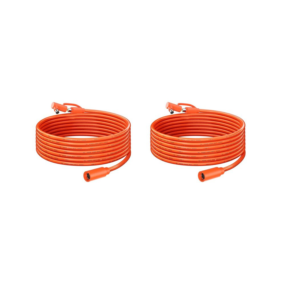 2X 12Awg Extension Cable For Solar Generators 8Mm Female To Male Dc7909 Solar Panel Cable With Dc8020 B 6032093448647