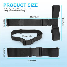 2X Luggage Connector, Straps for Suitcase,Adjustable Attachment Endless for Connect Your Luggage Together