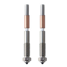 2X for QIDI Plus4 Bimetal Nozzle Quick Removal Ceramic Insulation Integration 0.4mm Nozzles HighTemperature Resistance