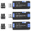 3X Módulo de Comunicação USB para RS485/RS232 Módulo de Comunicação de Conversor de Linha Serial Half-Duplex Bidirecional 1