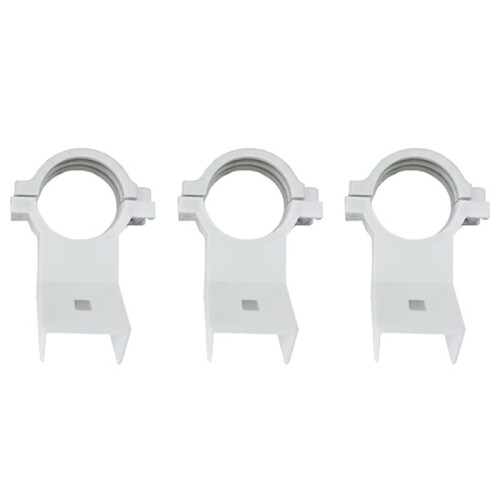 3X KU Band LNB Holder for Satellite Dishes 20mm Plastic Bracket,  for Multiple Dish Sizes