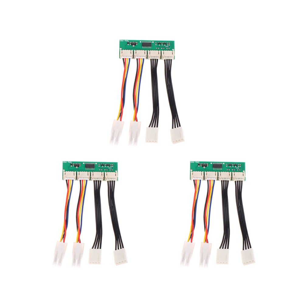 3X 12V 4-In-1 Square 4Pin Fan Simulator Emulator Special For S19k Pro Fan Spoofer Dummer 6032837146600