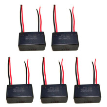 5X Minitransformador de CA de 220 V A CC de 5 V/1 A, 5 W, Resistente Al Agua, con Encapsulado de Epoxi, Fuente de Alimentación, Interruptor de