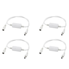 4X 24-Stunden-Tool zum Automatischen Neustart Des Routers, Routing-Timer, Reset-Tool, -Strom-Timing, Glasfasermodem-Router, -Power-Manager, Weiß