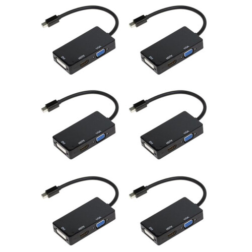 6X  Display Port per  di HDTV DVI VGA per  Pro  Air 1