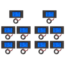 10X AC 80-260V 100A PZEM-061 LCD-Skärm Digital Ström Spänning Effekt Energi Amperemeter Voltmeter med Strömtransformator CT