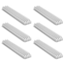 60X Spikes Repeller Katze Kunststoff Vogelabwehr Anti Taube Anti Vogel Eichhörnchen Gartenzäune Kontrolle Transparent Spikes