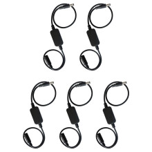 5X 24 Hour Auto Reboot Router Routing Timer Reset Tool Power Timing Fiber Modem Router Power Manager Black
