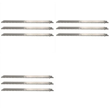 9x Säbelsägeblatt 300 mm Aus Edelstahl zum Schneiden Von Fleisch, Eis, Holz. Säbelsägeblätter zum Schneiden Von Holz und Metall