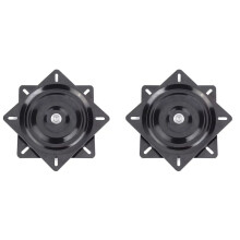 2Stück 6 Zoll Boot Sitz Drehbar Platte Boot Marine Sitz Drehdrehung 360 Grad Drehung Universal Set