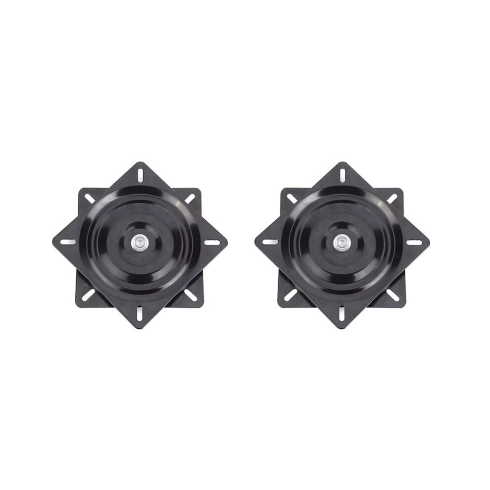 2Pcs 6 Inch Boat Swivel Plate Fishing Boat Marine Swivel Rotation 360 Degree Rotation Universal Set 4712088538554