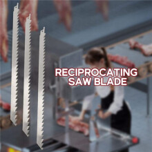 9x Reciprocating Saw Blade 300mm Stainless Steel for Cutting Meat,Ice,Wood Reciprocating Saw Blades