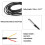 100Pcs Waterproof DS18B20 Temperature Sensor, Digital Temperature Thermal Cable Temperature (-55- +125) - 1 Meter 4