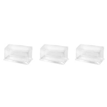 3X New Clear Desktop Business Card Holder Display Stand Acrylic Plastic Desk Shelf