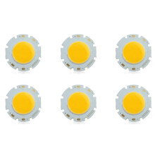 6X 3W COB High Power Super Bright Light Lamp Bead LED Chip Warm White Light