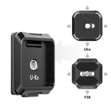 3X Ulanzi UKA Quick-Release Plate Compatible with Uka & F38 Plates for Camera Tripod Quick Release System UKA03 Base