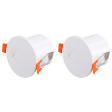 2X Zigbee MmWave Human Presence Detector 220V/110V Motion Sensor 24G Relay Lux Light/Distance Detection Tuya