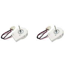 2X 12V 4W Koelkast Verdamper Ventilatormotor Vervanging voor BCD-330WTV 50240401000P ZWF-02-4 CW