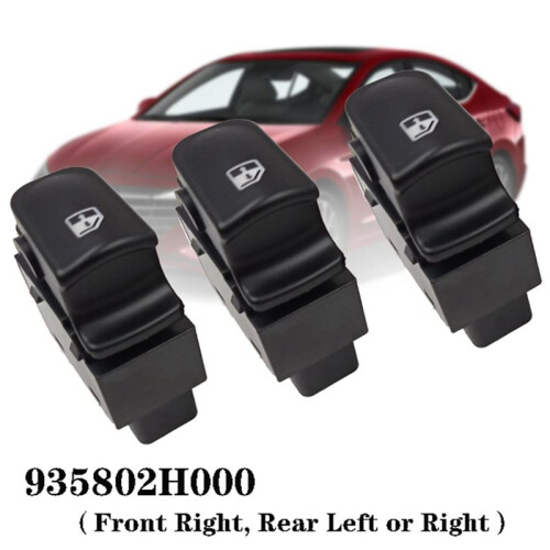 6Pcs Power Window  Front Right, Rear Left or Right, Window Buttons for   HD 2006-2009 935802H000 1
