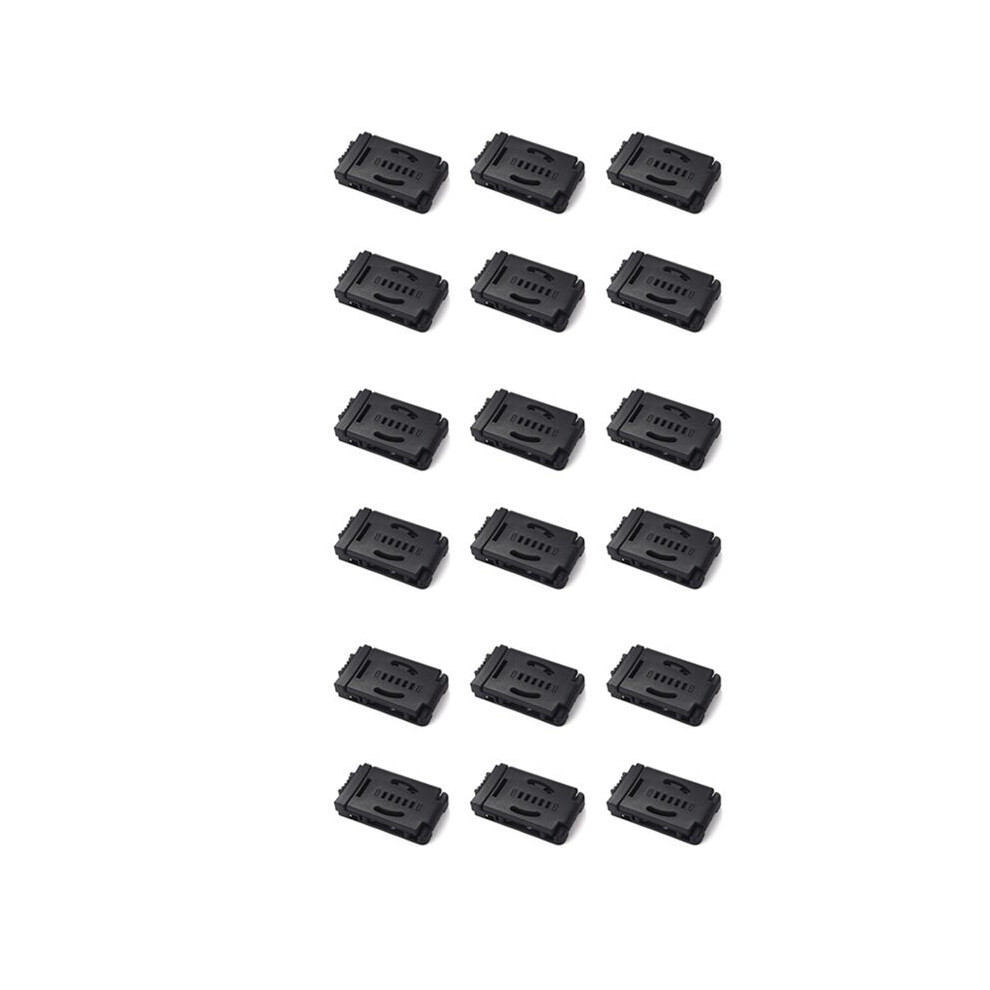 18Pcs Travel Buckle Large Tek Lok Belt Clip Loop For Knife Kydex Sheath/Holster With Hardware, Special For Diy 4711172674833