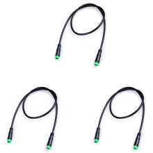 3X Vélo électrique Ebike 5 Broches Mâle à Mâle Connecteur de Câble D'Extension D'Affichage pour Bafang Mid Motor BBS01/BBS02/BBSHD