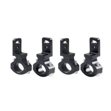 4 STUKS Universele Stuur 22 25mm 7/8 Inch Motorfiets Koplamp Beugel Spotlight Houder Buisklem voor Cafe Racer Chopper