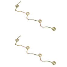 2X 23760-54030 2376054030 Rohöl Injektor Kraftstoffverteilerrohr für für Hilux LN106 LN167 2.8 & 3.0Lt 3L 5L