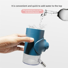Automatic  Pet Water Feeder Leak Proof Hanging Cage Drinking Cup, Spill-Free Water Dispenser for Dogs and Cats,B