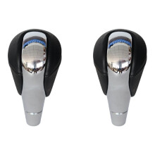 2X Skórzana GałKa Zmiany Biegów do Samochodu ES330 ES350 GS460 IS250 LX470 LS460 RX350 RX400H