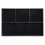 2X 4 Slots Desk Drawer Organizer, Pu Leather Drawer Storage Organizer Divider (Black) 4