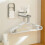 Multifunctional Clothes Hanger Storage Rack Punch-Free Wall-Mounted Double-Layer Foldable Clothes Rack Storage Rack B 3