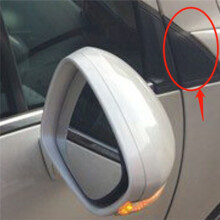 1Pair Side Mirror Triangle Corner Cover 9804854077 9804853977 for 408 10-14 Window Glass Triangle Panel