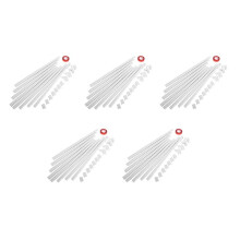 5set One-Cord Channel Cable Concealer- CMC-03 Cord Cover Wall Cable Management System - 125 Inch Cable Hider Raceway Kit