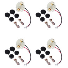 4Satz Kohle Bürste + Kappen + Kappen Abdeckungen + Bürsten Halter Satz für  638921-2 638448-2 CB430 BGA450 BGA452 BJS160 BJS161 DGA452REF GA400