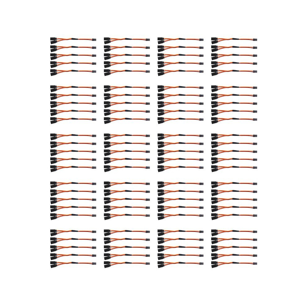 100Pcs 150Mm Y Type Extended Extension Lead Wire Cable For Futaba Jr Y Harness Servo Lead Extension 6032767185595