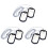 3X Kettingketting Hanger 2 Plaat Identiteit Dog Tag Legering Mode Heren 1