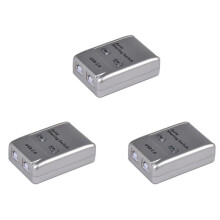 3X FJGEAR USB 2.0 Auto Sharing  2 Port HUB Adapter Switcher for 2 PC Printer USB  Devices Support Windows