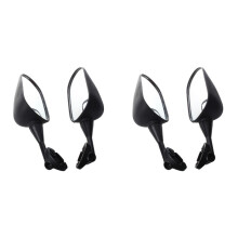 2 Pair Mirrors Matt Black Moto for CBR 600 F4 / F4i 1999-2005