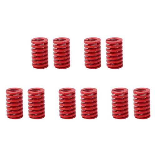 10 Pcs 25mm OD 40mm Length Compression Mould Die Springs for  Model 3 Trunk, Medium Load