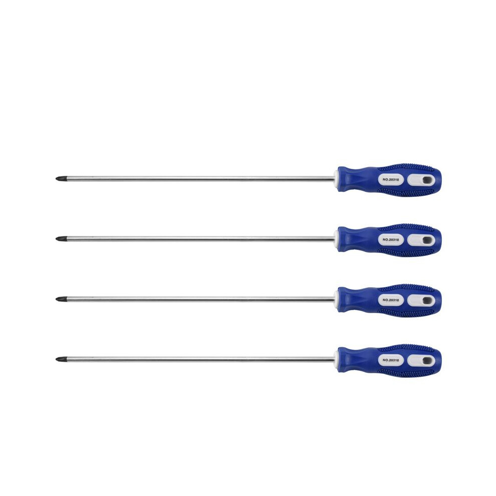 4Pcs 12 Inch Length Shank 6Mm Magnetic Tip Phillips Screwdriver 6032923129418