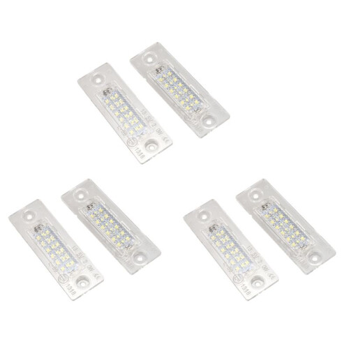 6x LED-Nummerskyltljuslampa för TRANSPORTER T5 CADDY   för