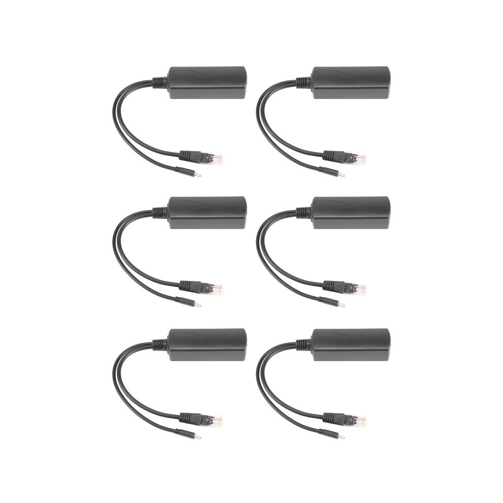 6X Poe Power Supply Module Standard Isolated Splitter 48V To 5V2.4a Usb Interface Splitter 4711378602586
