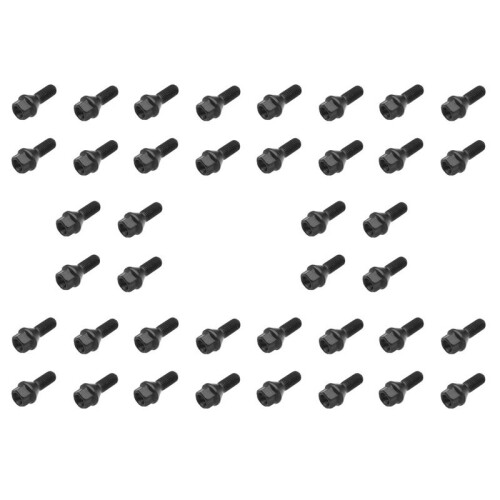 40Pcs Black Wheel Bolt Lug Nut for  E30 E36 E46 E60 E90 36136781150