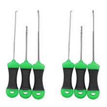 6 Stueck Kit Outdoor Angeln Koedernadeln Takelwerk Werkzeug Fuer Rig Boilie Terminals Fuer Rig Making Karpfenfischen Werkzeugzubehoer