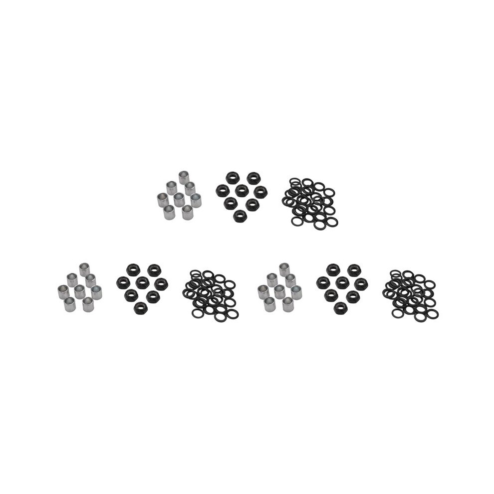 Photos - Climbing Gear 168 Pieces Skateboard Truck Hardware Kit Includes Spacers, Axle Nuts and Speed Rings for Skateboard and Longboard