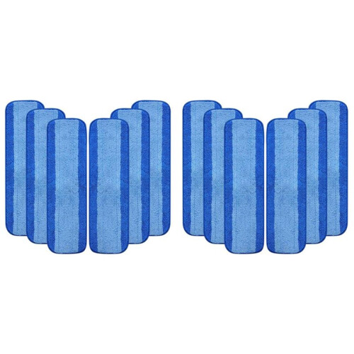 12 Pack Microfiber Cleaning Pads for Bona Premium Spray Mop