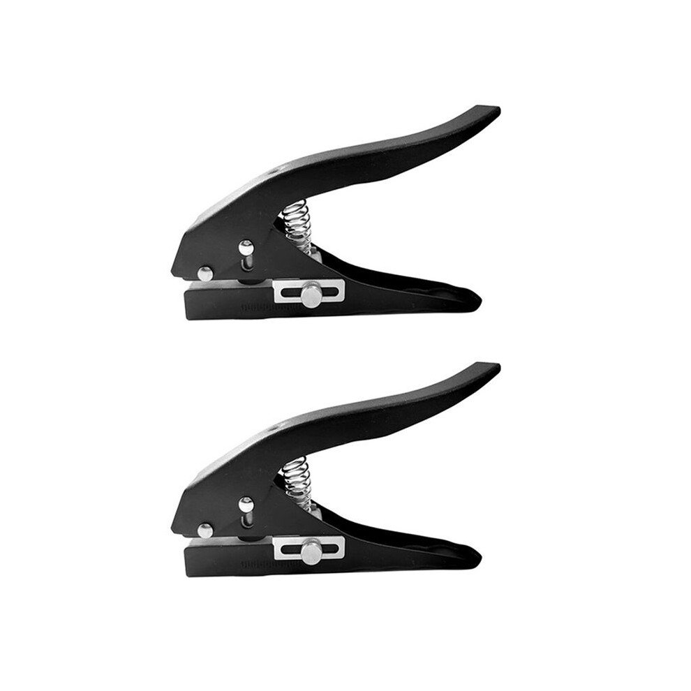 2Pcs 12Mm Circle Hole Punch Paper Punch Hand-Held Round Single Hole Punch For Id Cards Pvc Cards Badge Photos 4712496590229